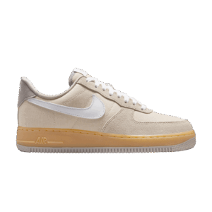 Nike Air Force 1 Low '07 Suede Canvas Khaki (Women's)